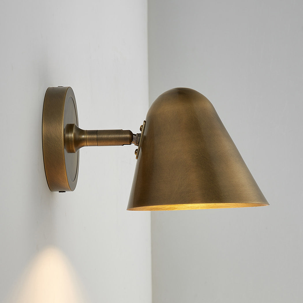 Orelelaria wandlamp met afwerking Antique Bronze