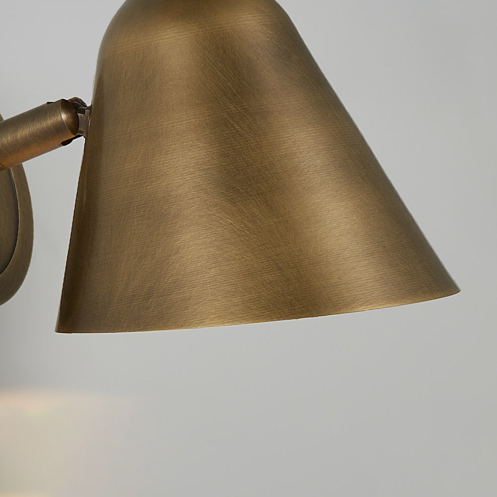 Orelelaria wandlamp met afwerking Antique Bronze