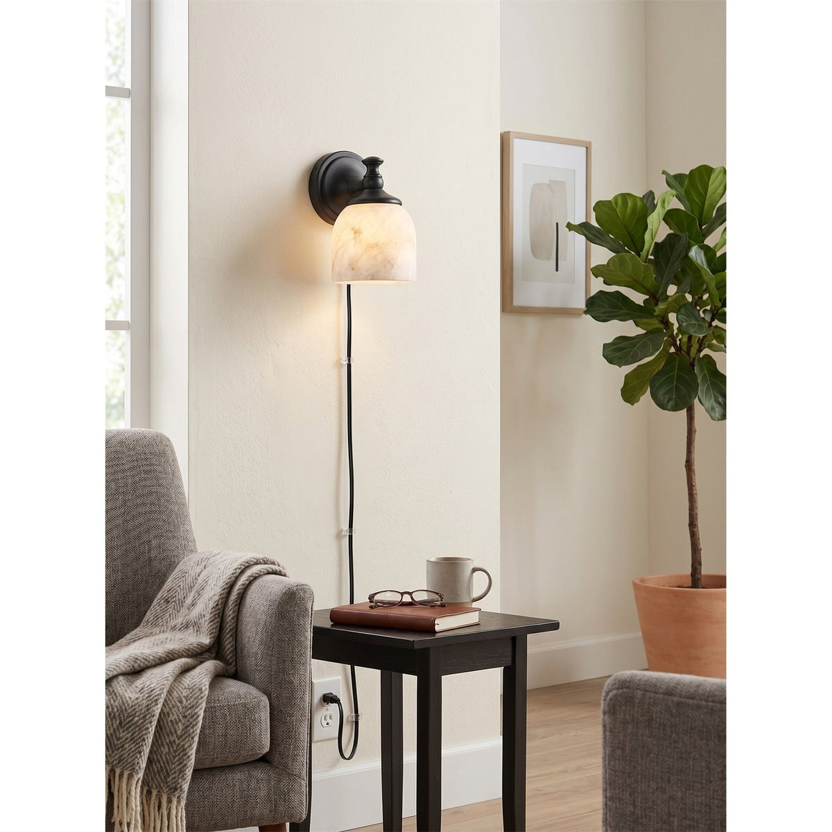 Pembroke wandlamp