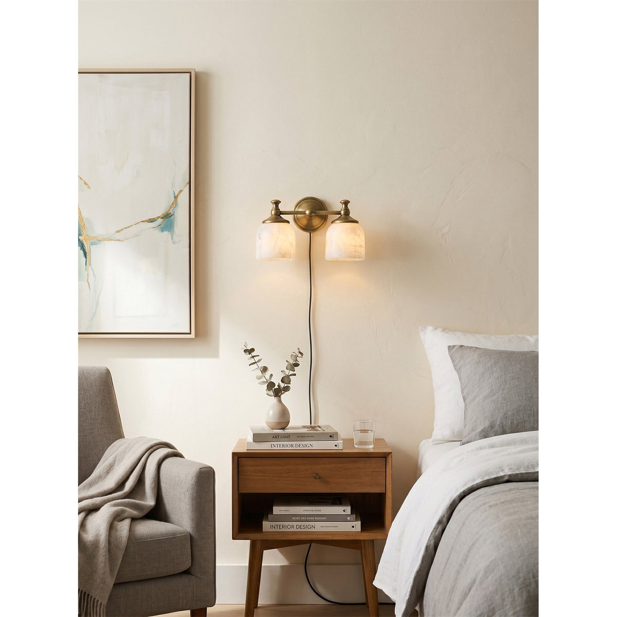 Pembroke wandlamp