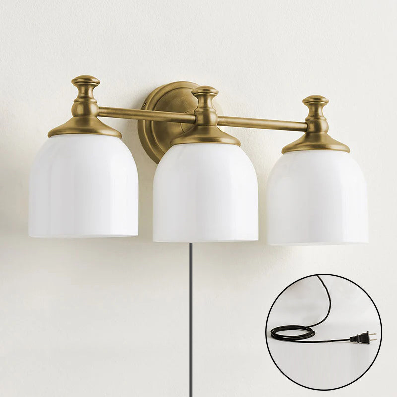 Celiaya Chart-glas wandlamp met stekker