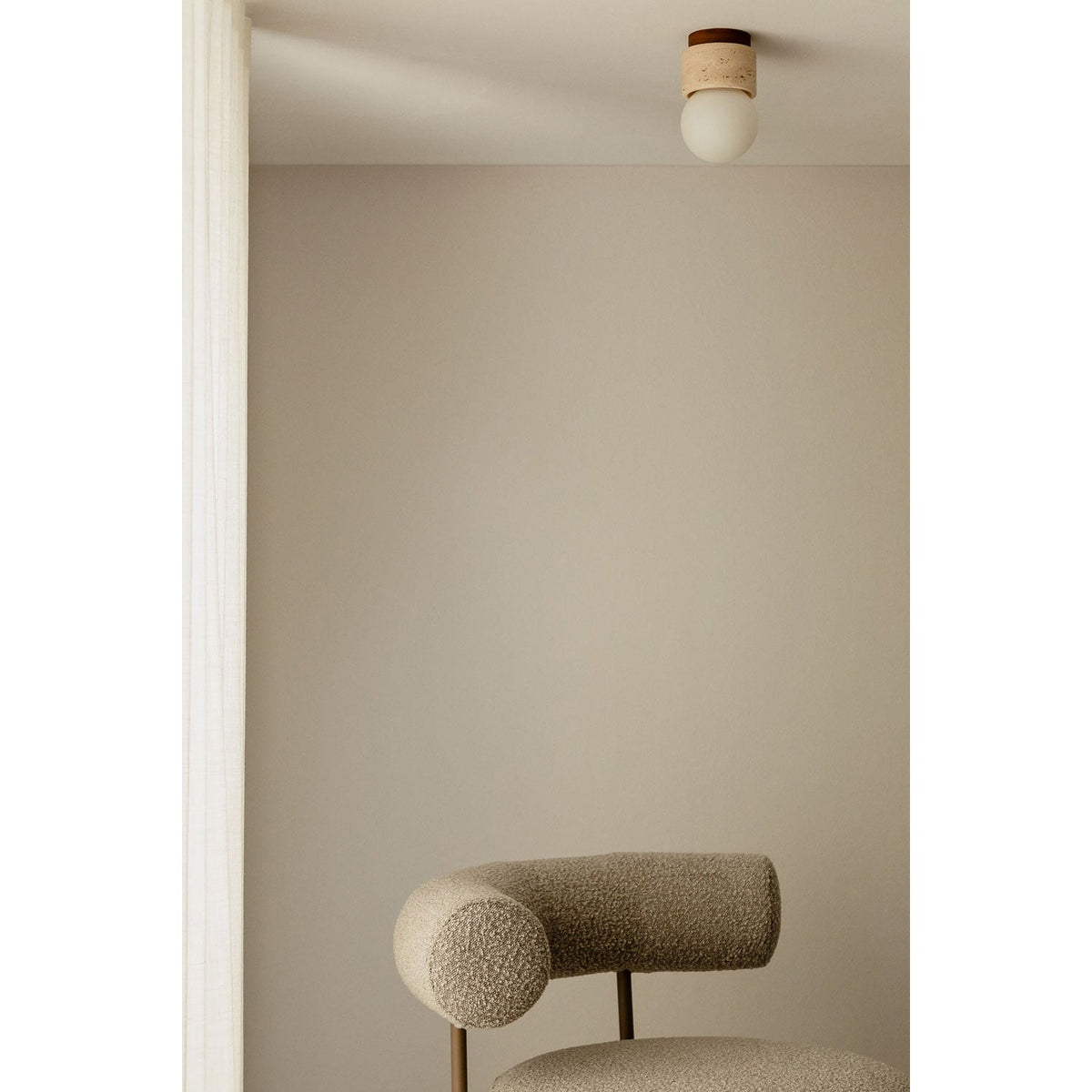 Avrenelle vlakke plafondlamp