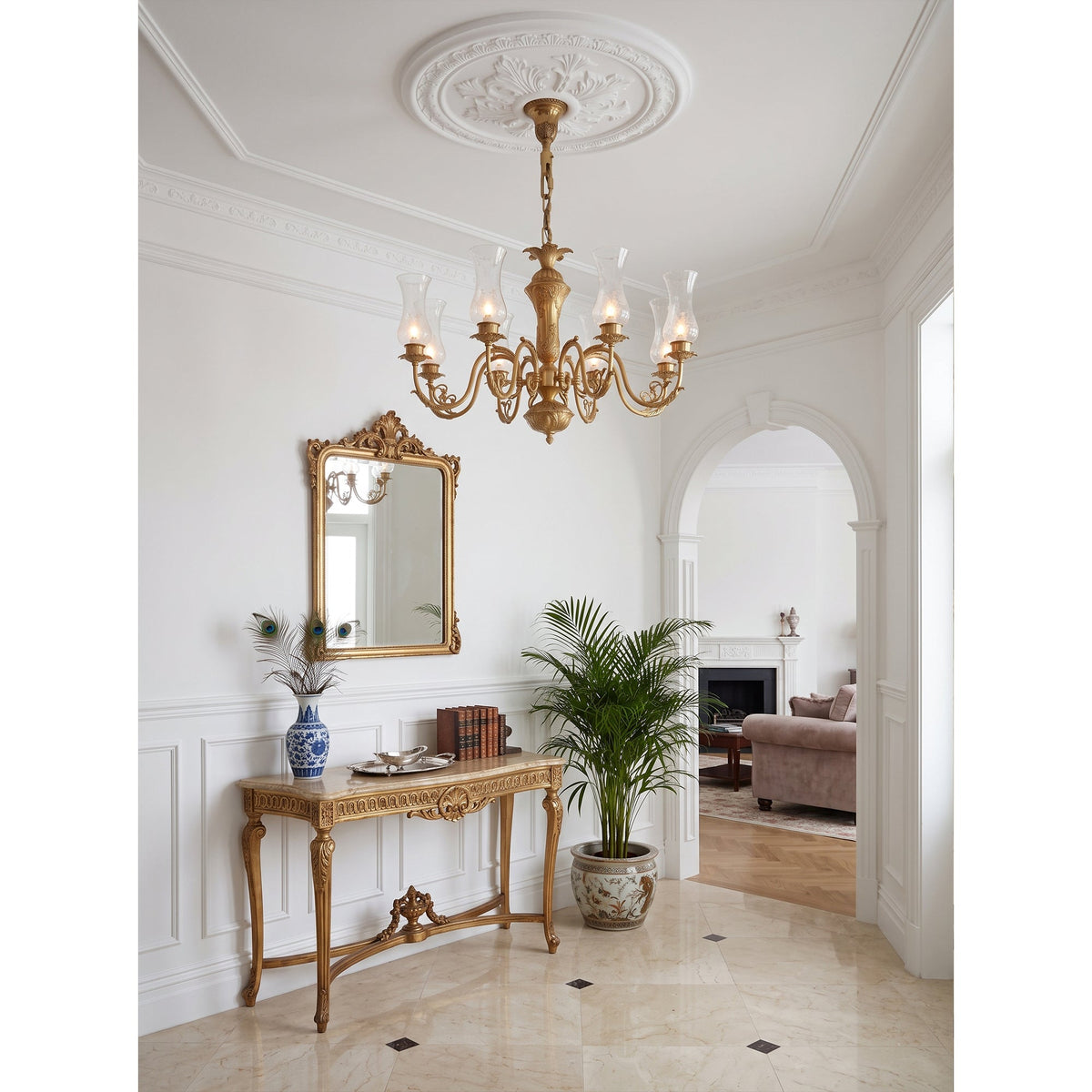 Vardenleigh palm kroonluchter