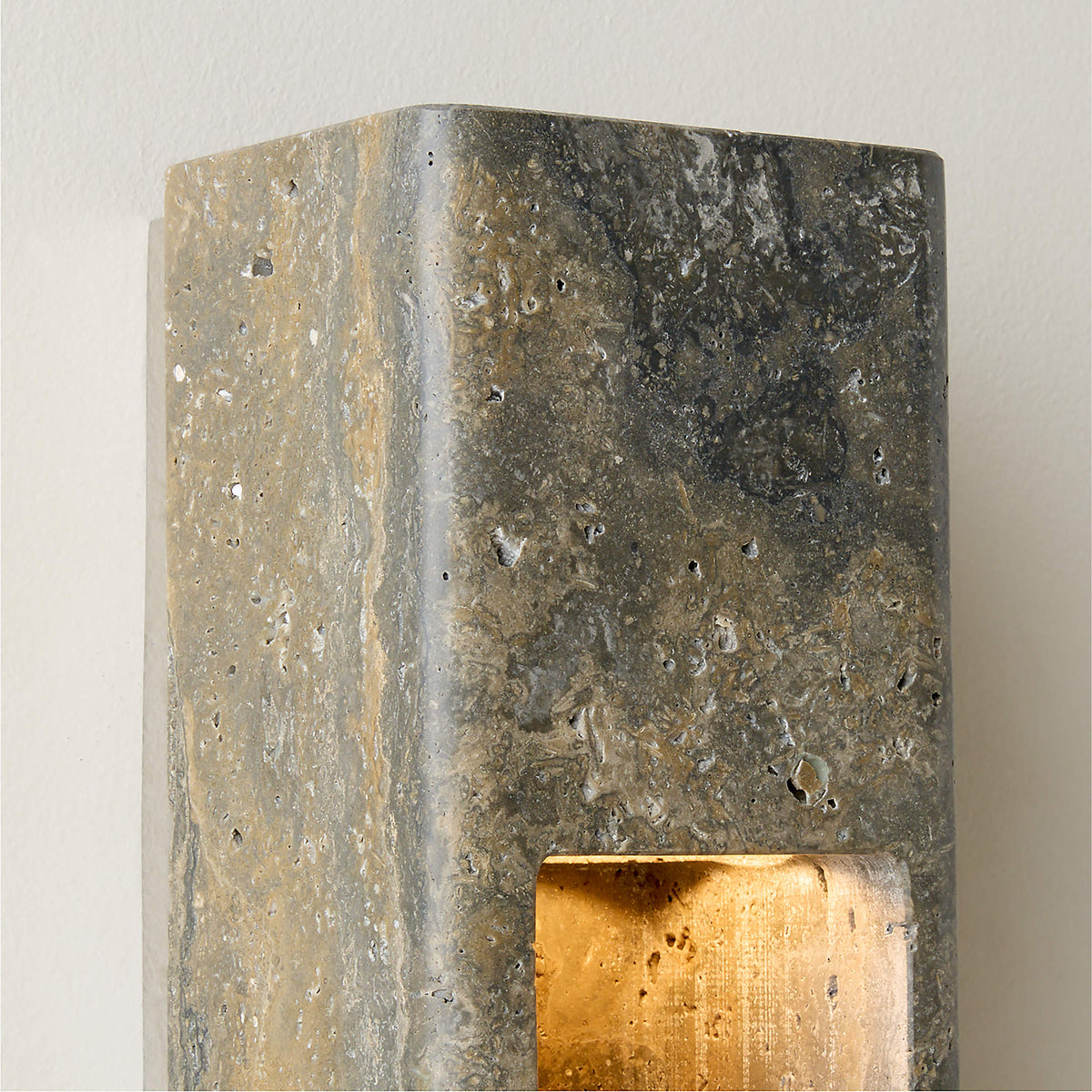 Graziano travertin wandlamp