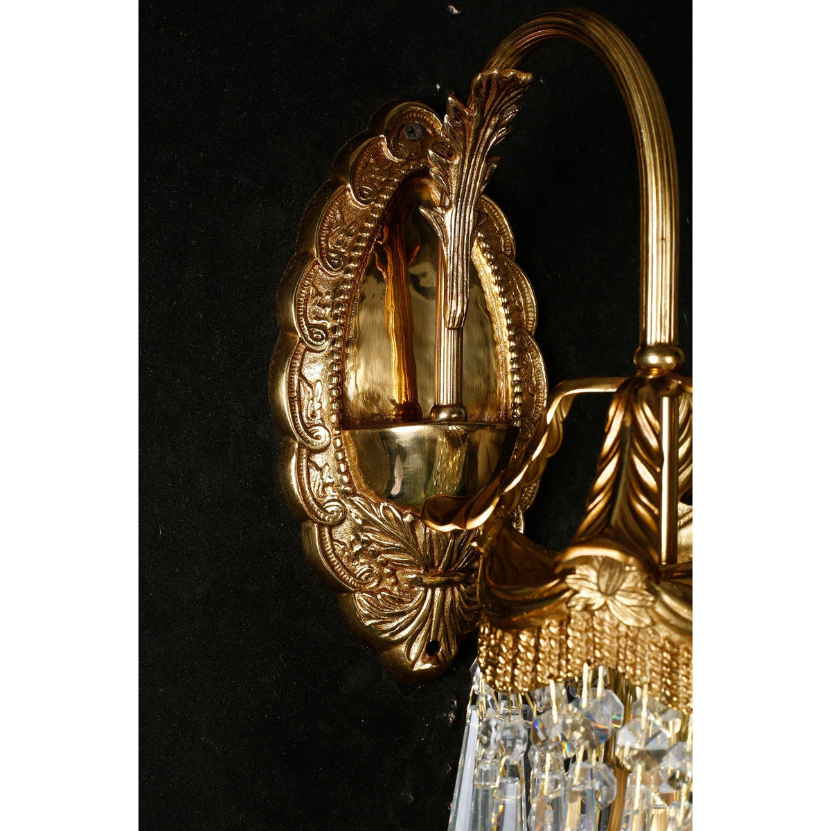 Mayfield kristallen wandlamp