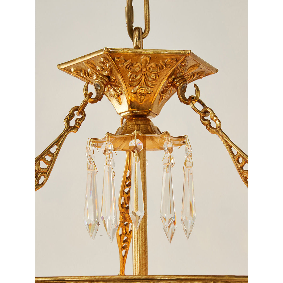 Kestford filigraan messing hanglamp