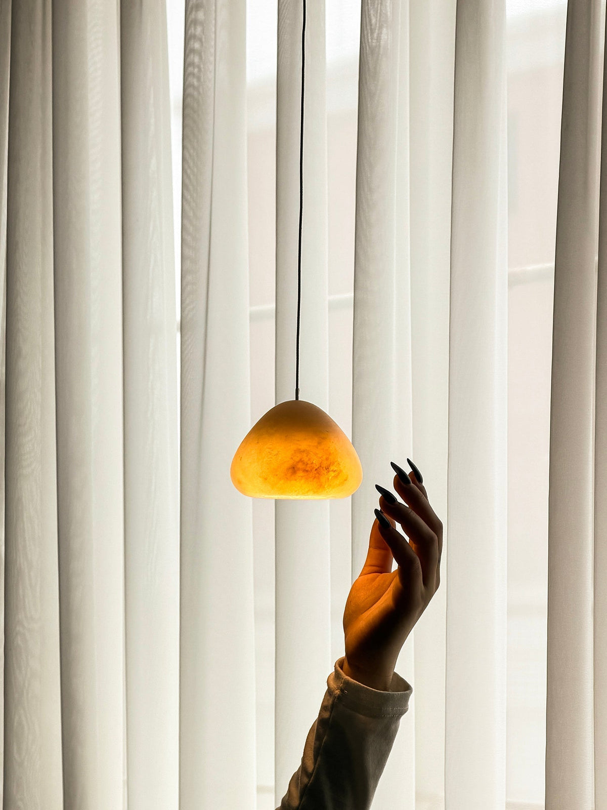 Morphe albasten hanglamp