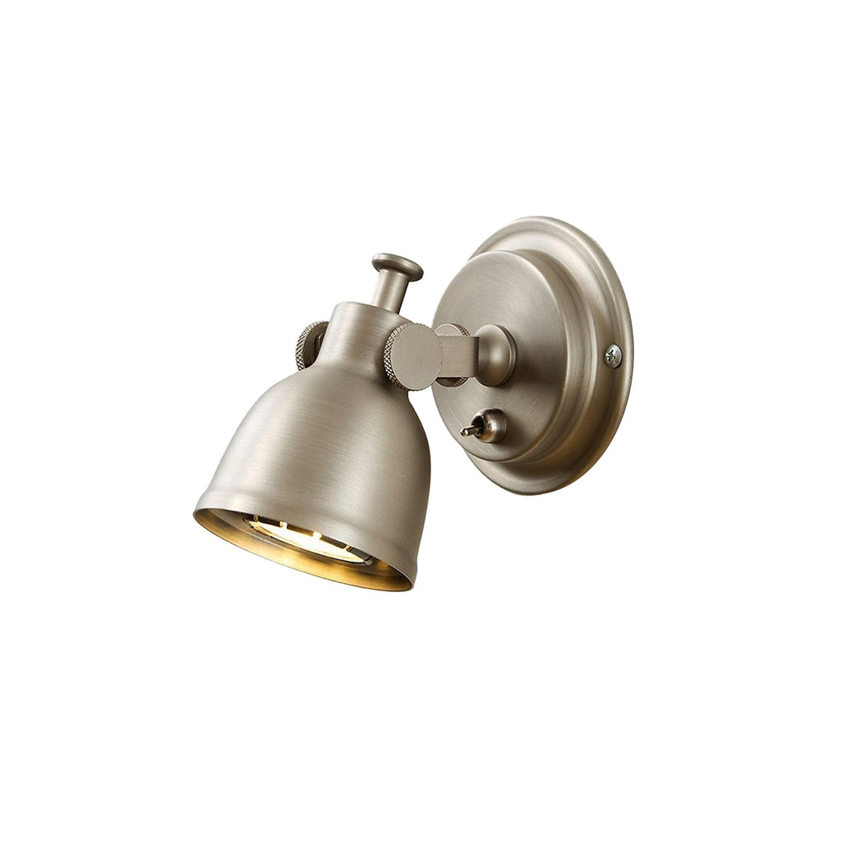 Kaldor wandlamp nikkel