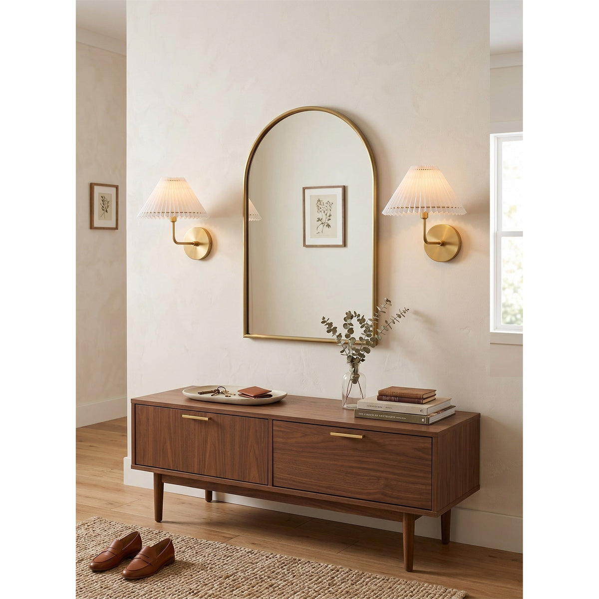Cirinora wandlamp stof
