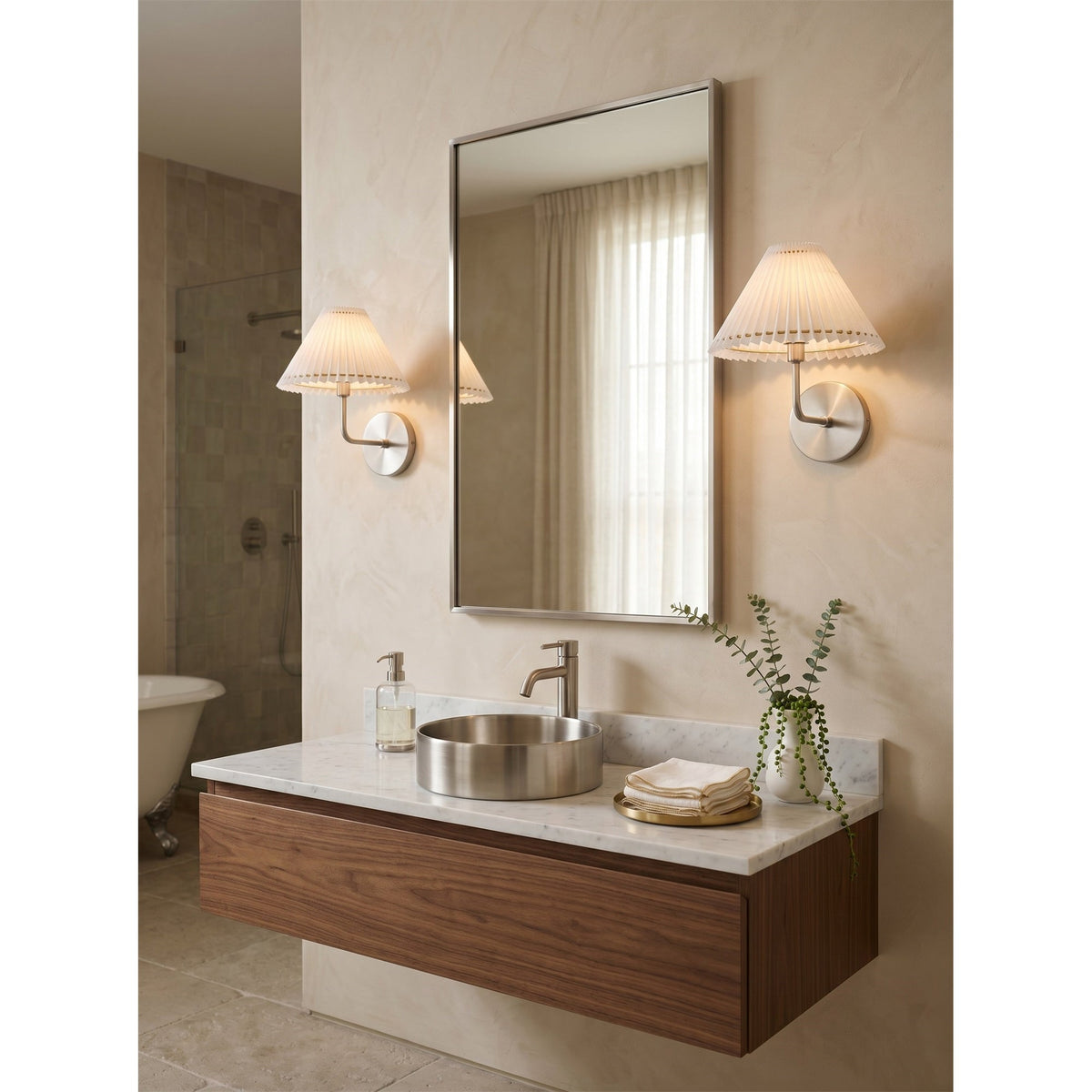 Cirinora wandlamp stof