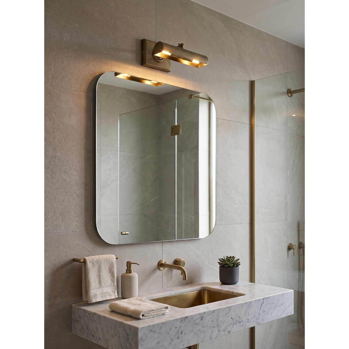 Marquessia wandlamp met verstelbare buis