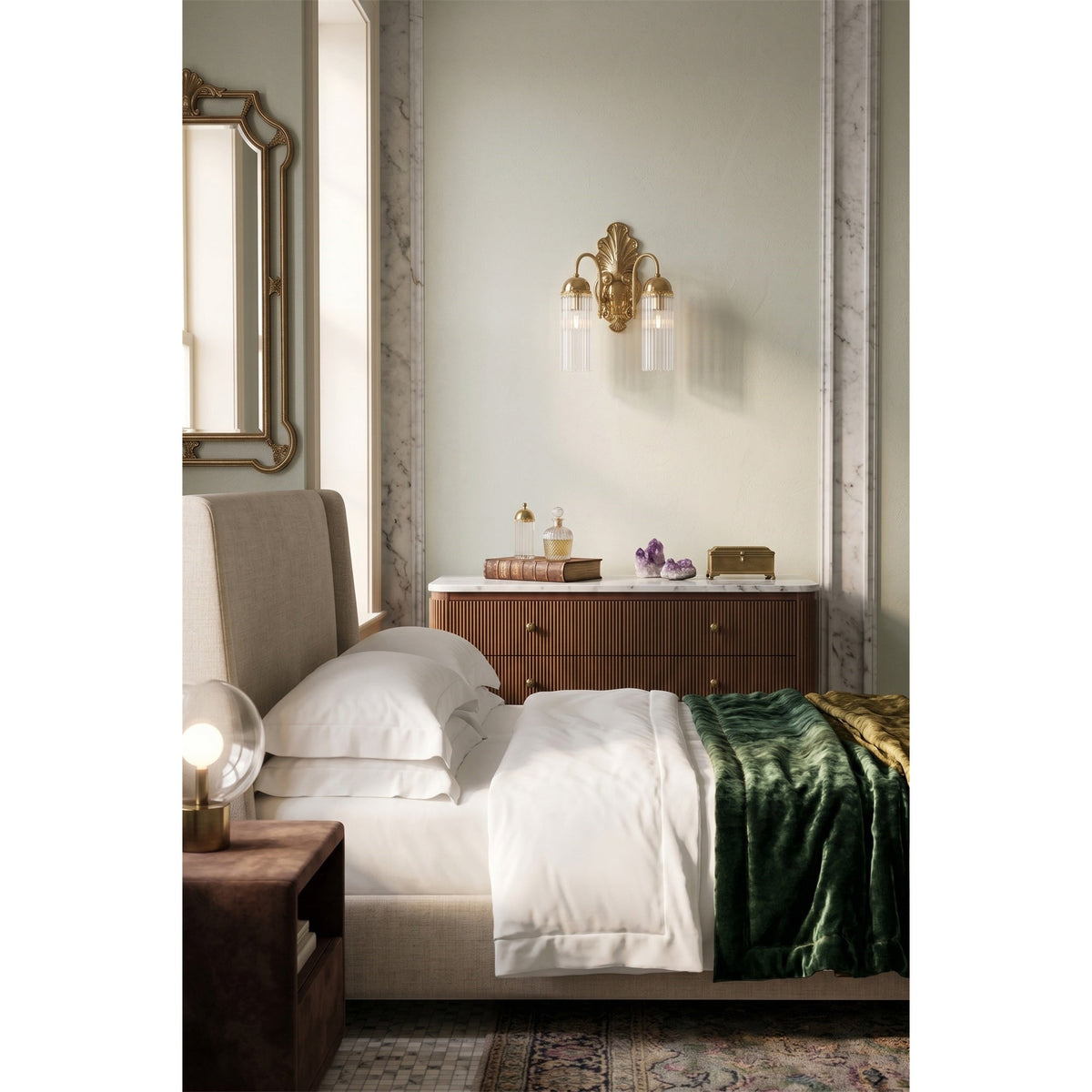 Triest wandlamp