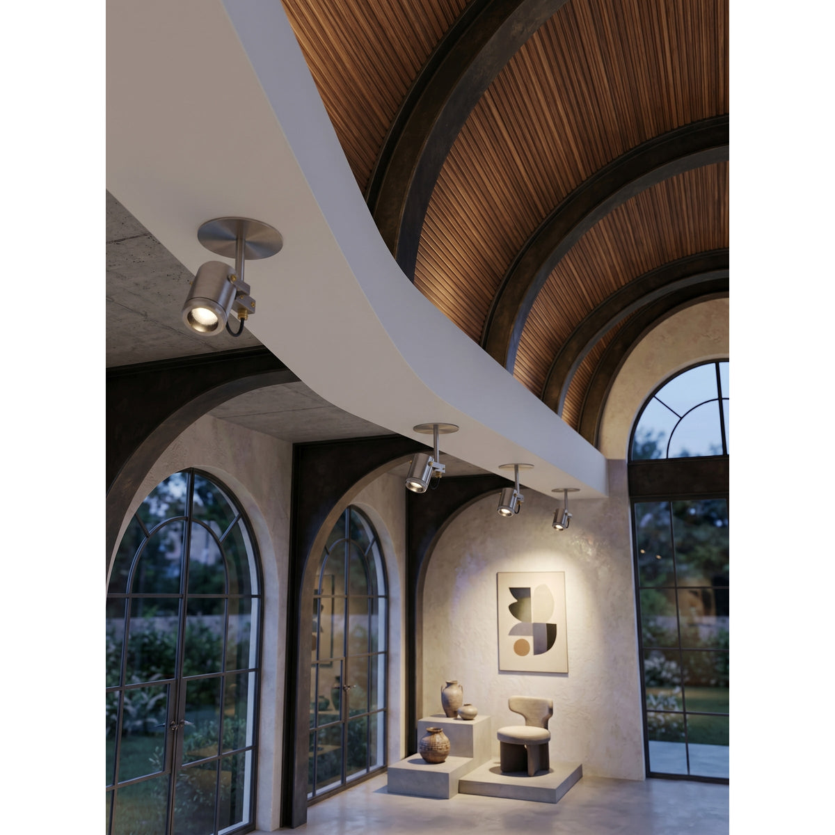 Triton Kael Focus LED vlakke plafondlamp