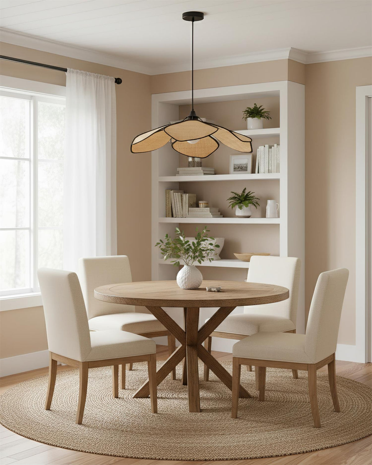 Viraisenne Petal hanglamp met bloemblaadjes