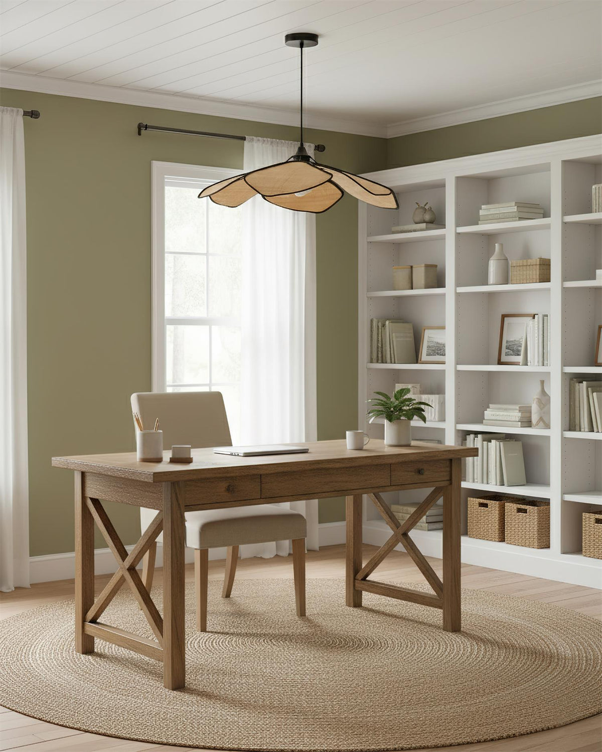 Viraisenne Petal hanglamp met bloemblaadjes