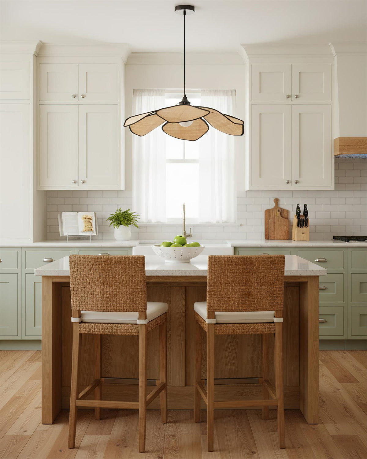 Viraisenne Petal hanglamp met bloemblaadjes