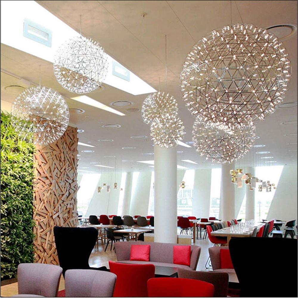 Delcourt Silver Spark Ball hanglamp
