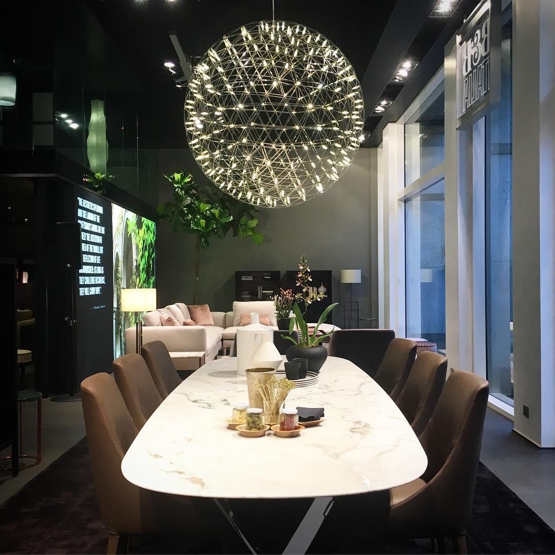 Sylvarin Goud Draad Cluster hanglamp Geometrisch Metaal Woonkamer