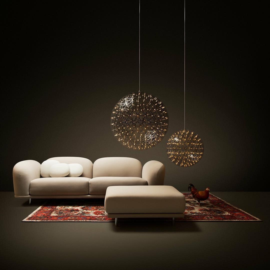 Sylvarin Goud Draad Cluster hanglamp Geometrisch Metaal Woonkamer