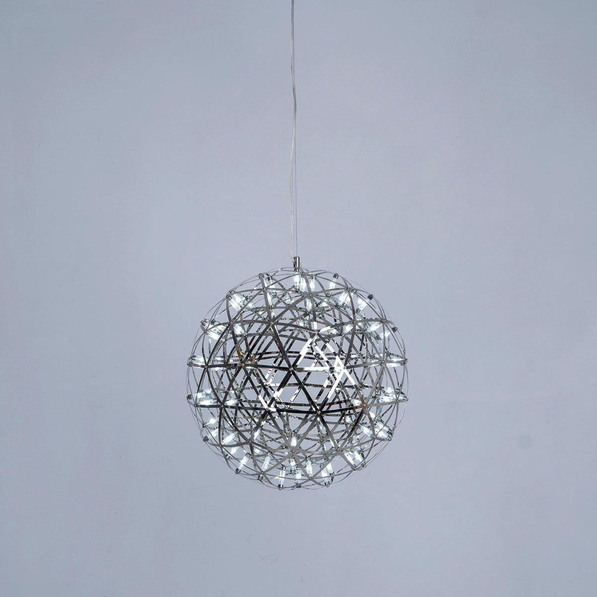 Delcourt Silver Spark Ball hanglamp