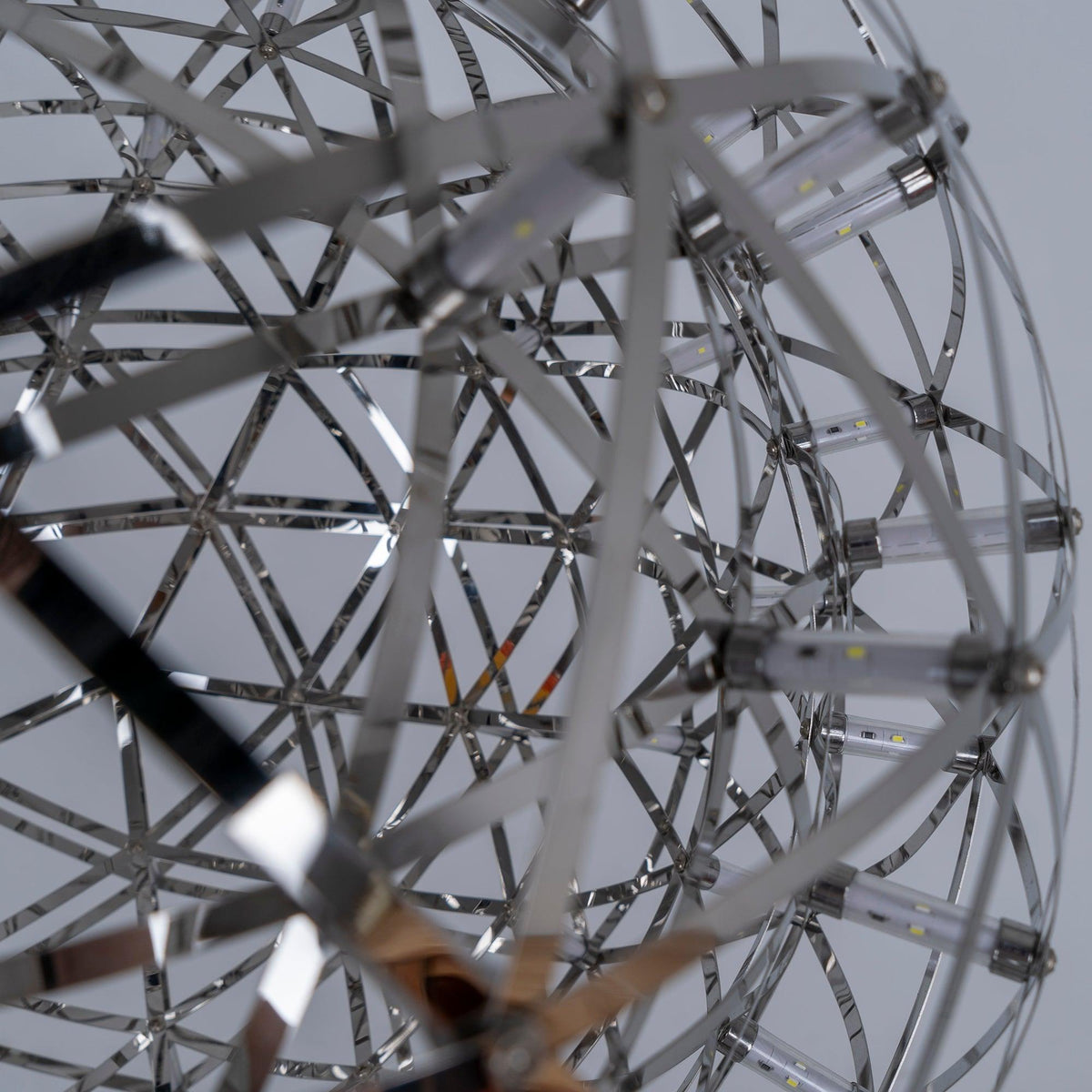 Delcourt Silver Spark Ball hanglamp