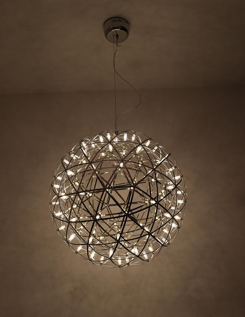 Delcourt Silver Spark Ball hanglamp
