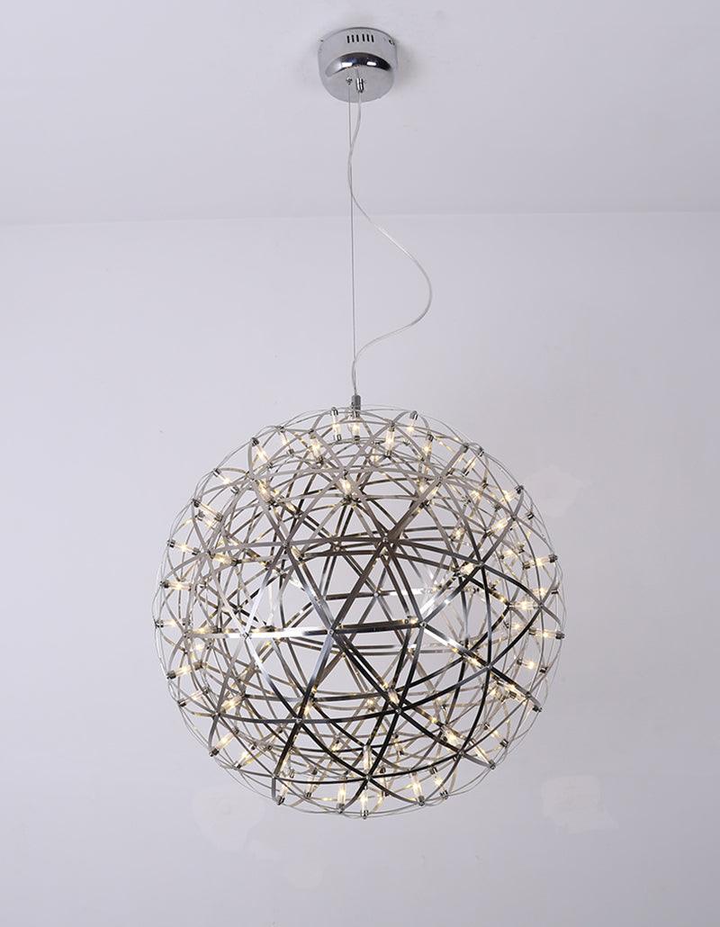 Delcourt Silver Spark Ball hanglamp