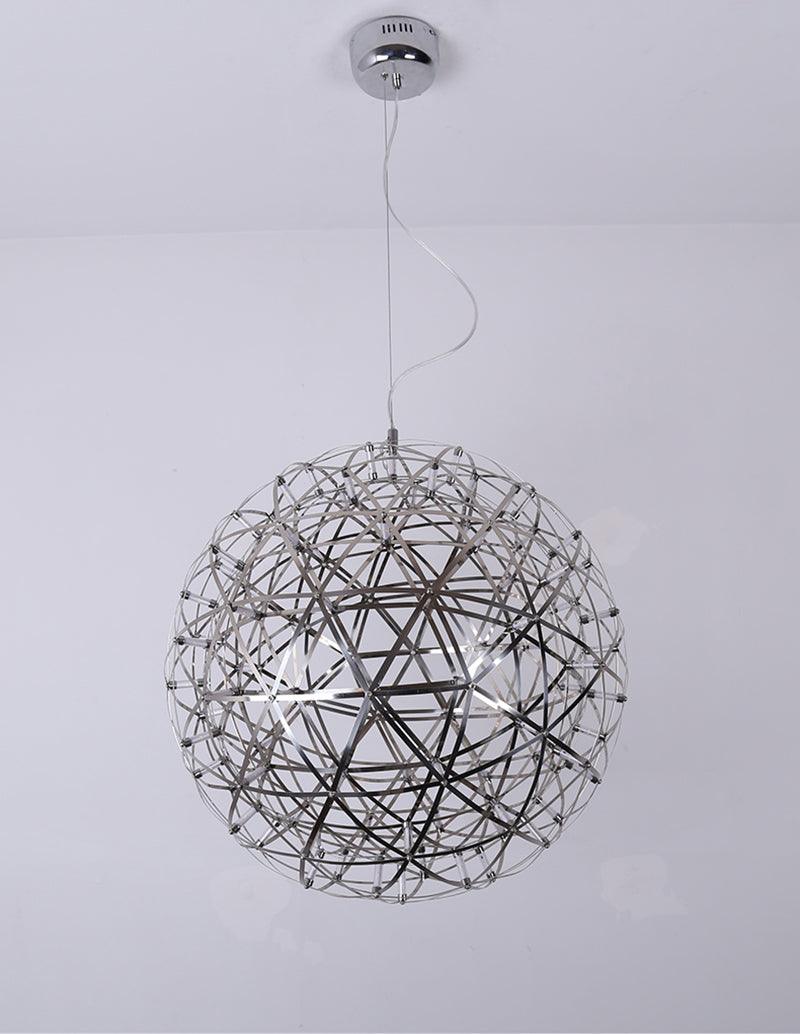 Delcourt Silver Spark Ball hanglamp
