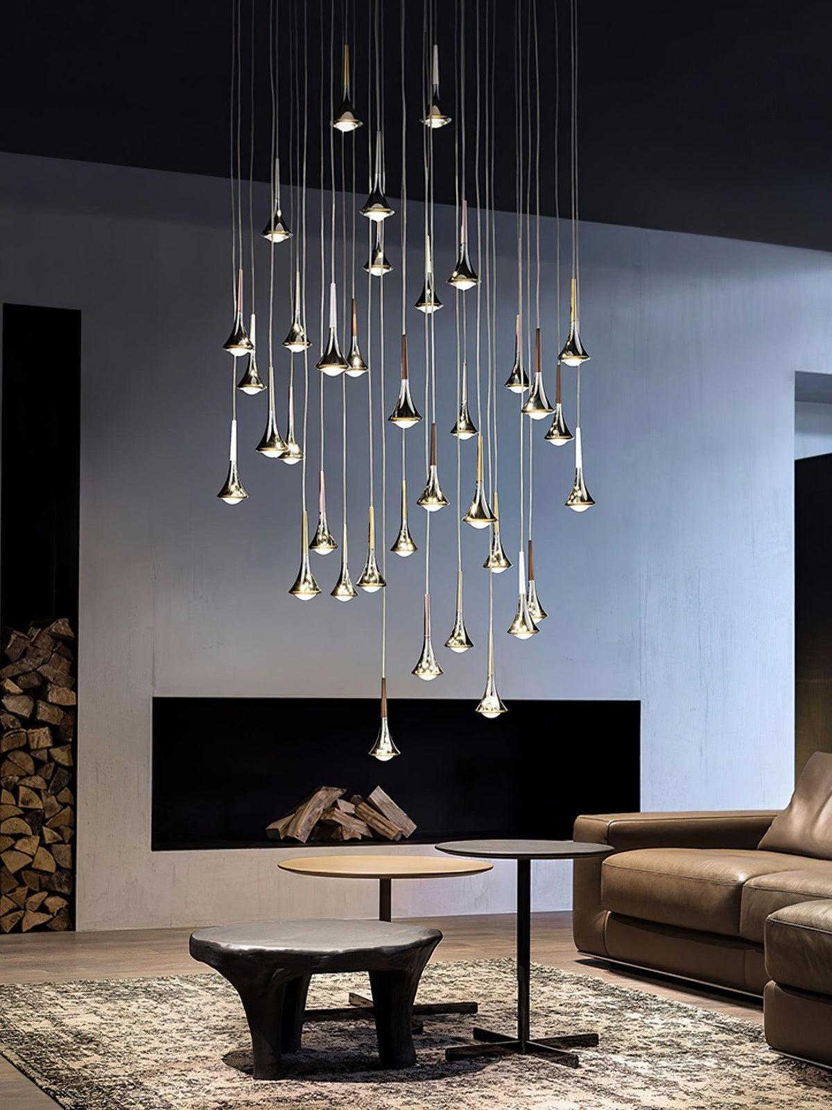 Lumalenne artistieke glamoureus hanglamp