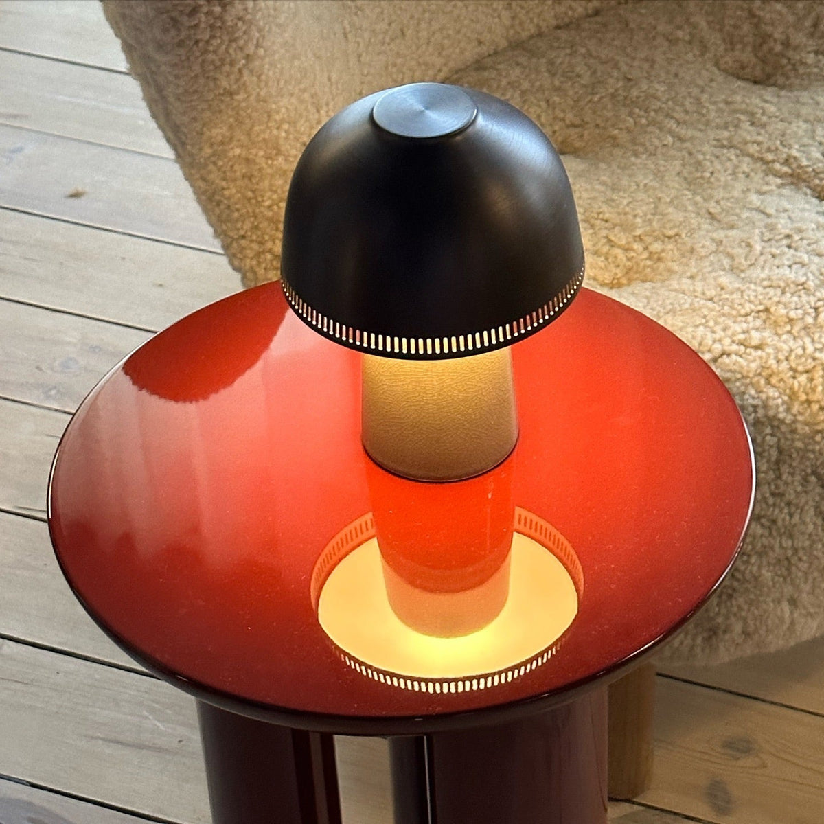 Raku tafellamp