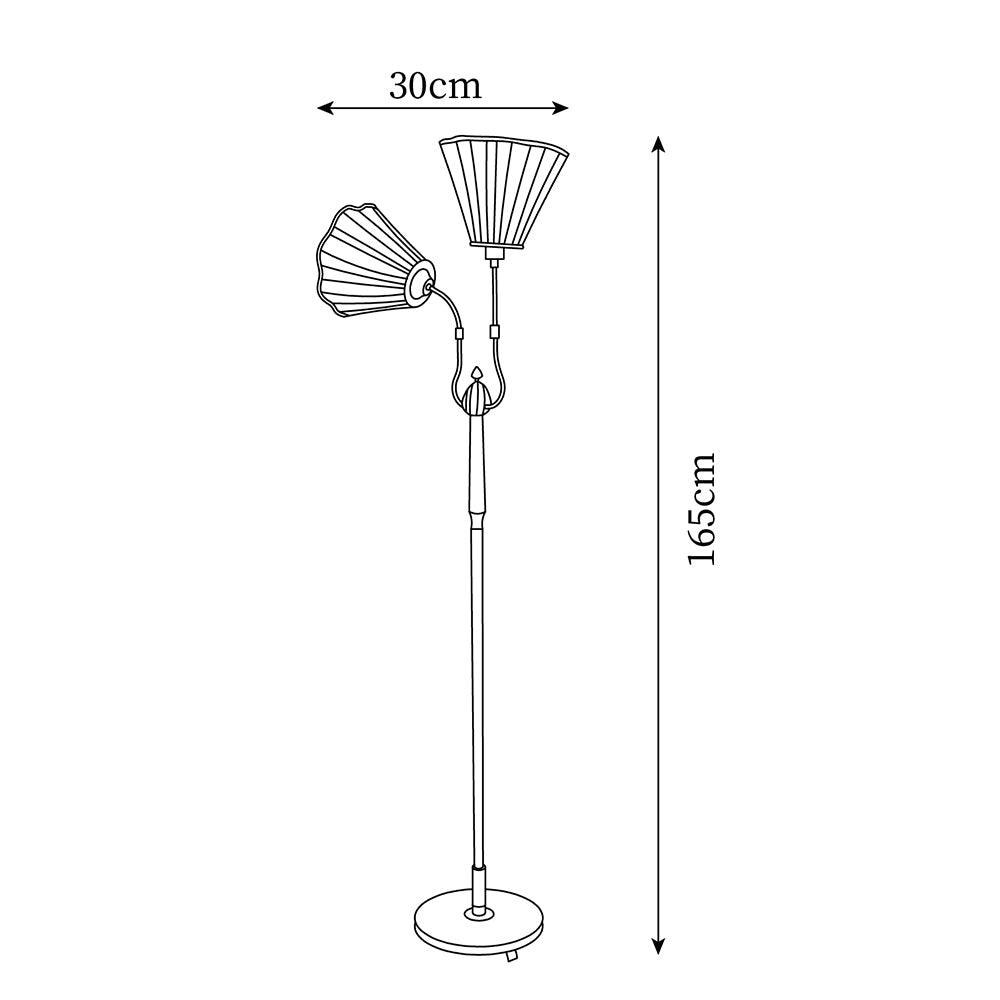 Noruia vloerlamp