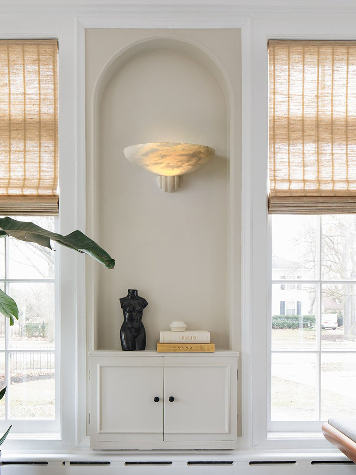 Rare albasten wandlamp
