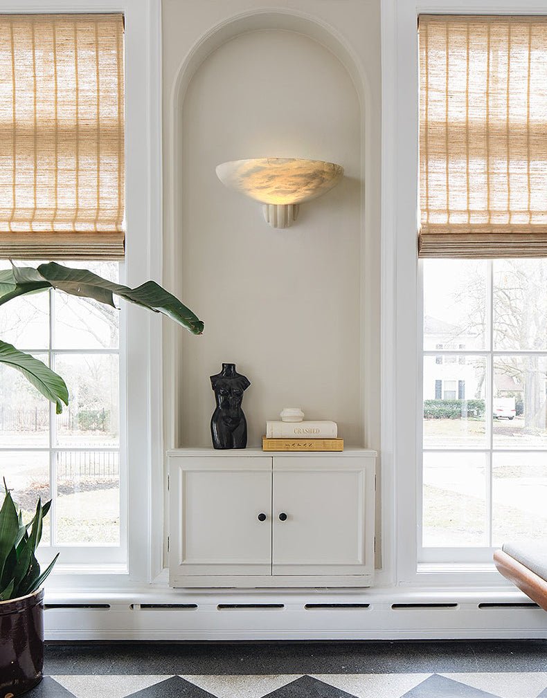 Rare albasten wandlamp
