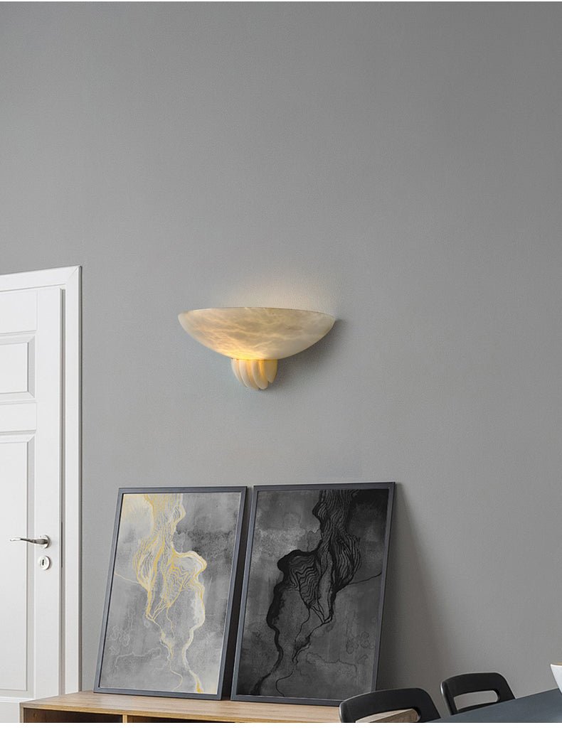 Rare albasten wandlamp