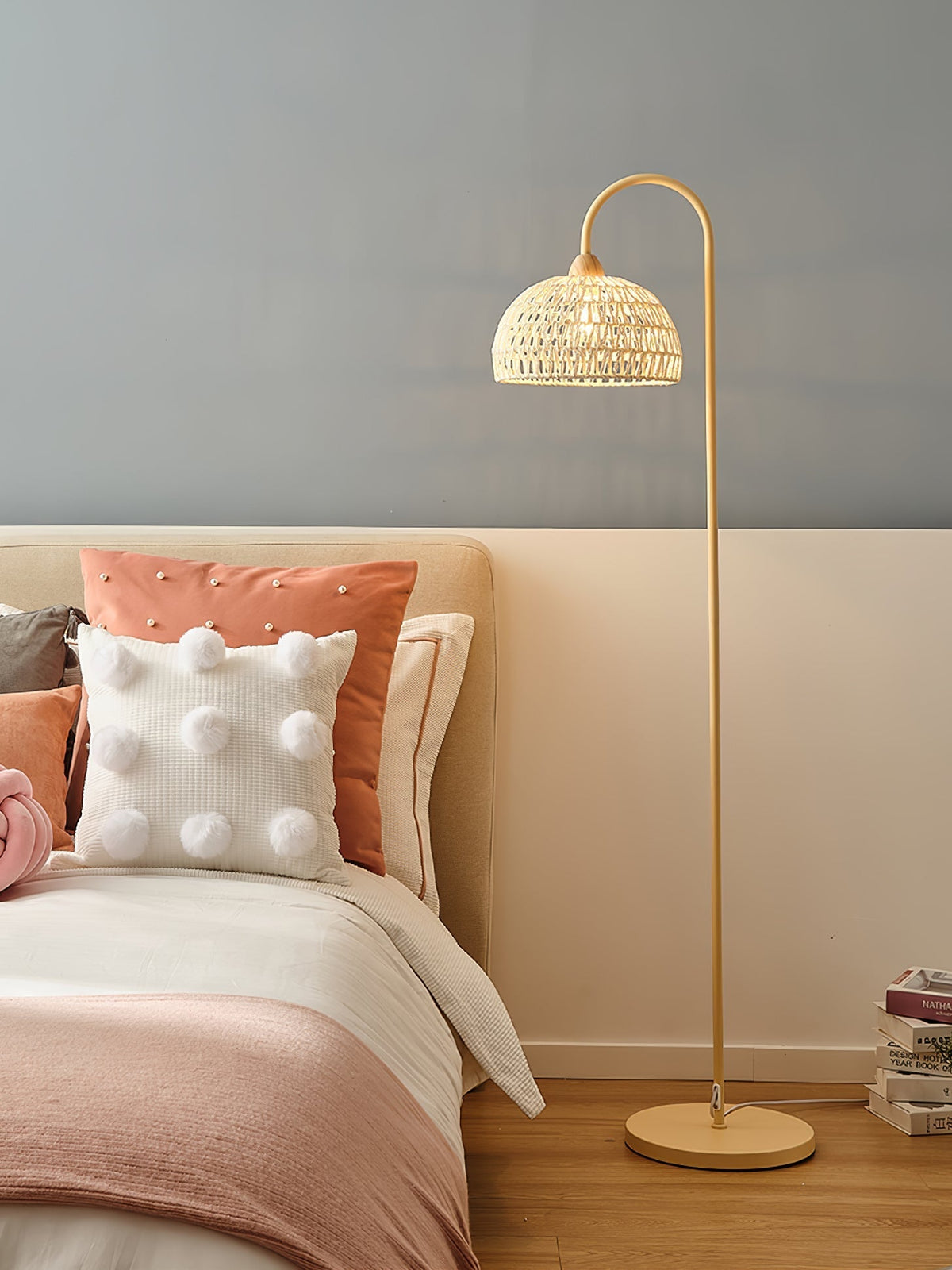 Tor vloerlamp minimalistisch beige