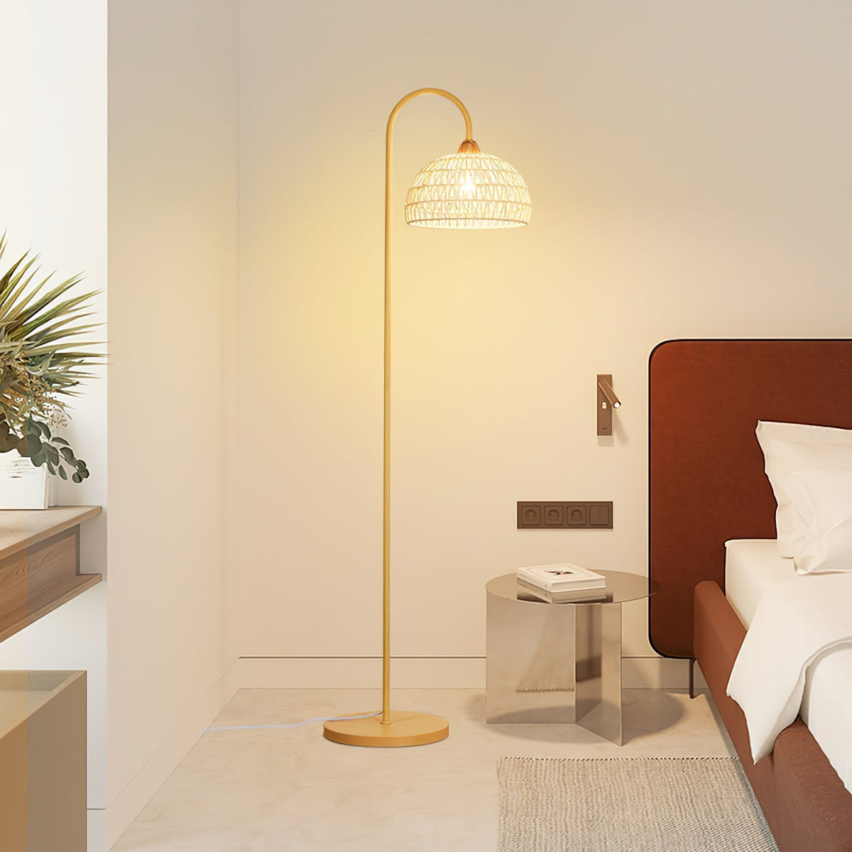 Tor vloerlamp minimalistisch beige