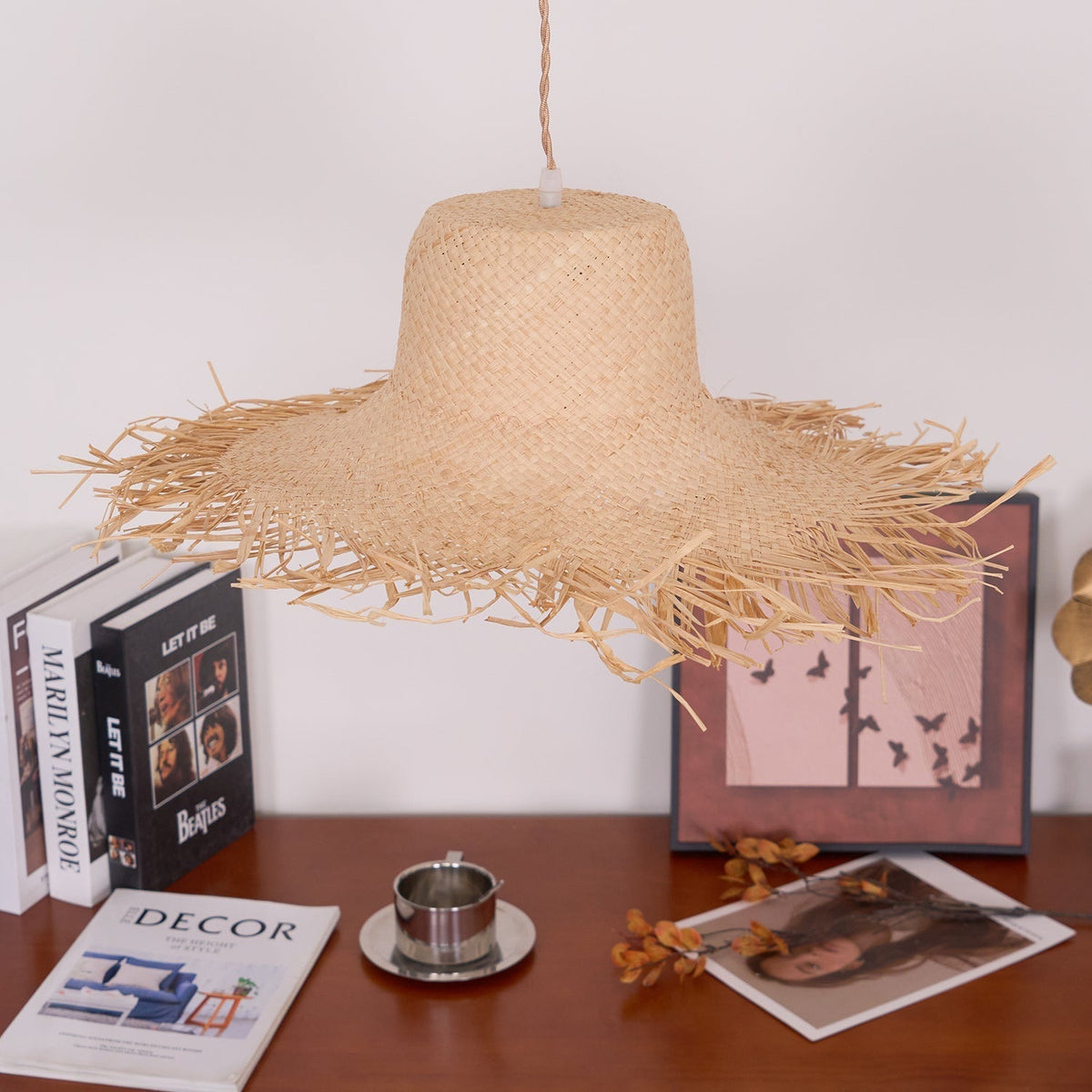 Vocan Rotan Vintage hanglamp