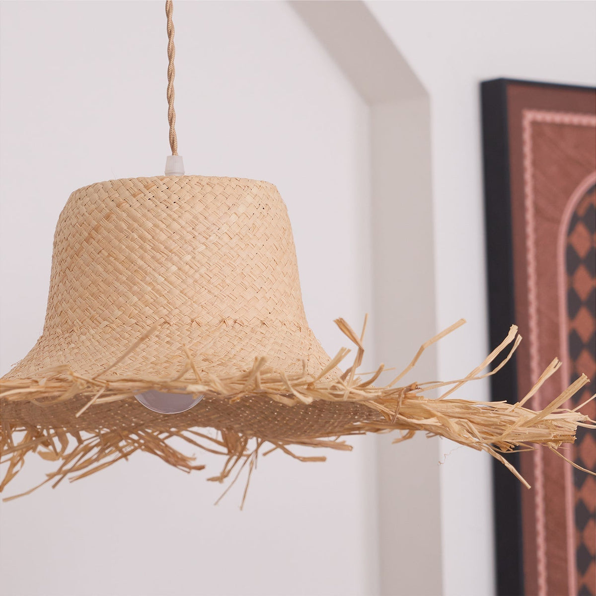Vocan Rotan Vintage hanglamp