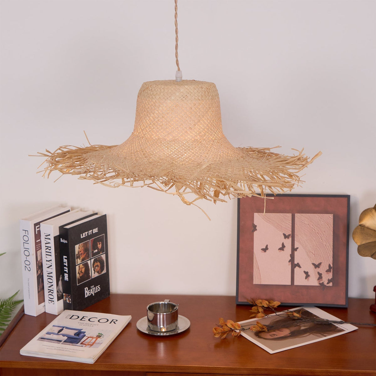 Vocan Rotan Vintage hanglamp