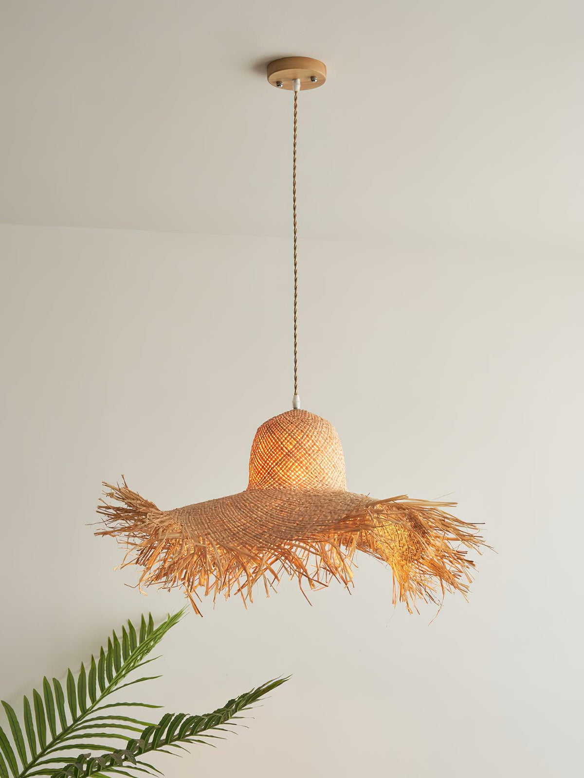Vocan Rotan Vintage hanglamp
