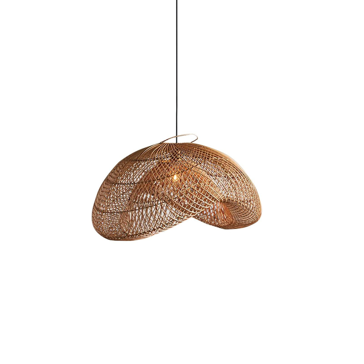 Averon Vintage hanglamp van rotan