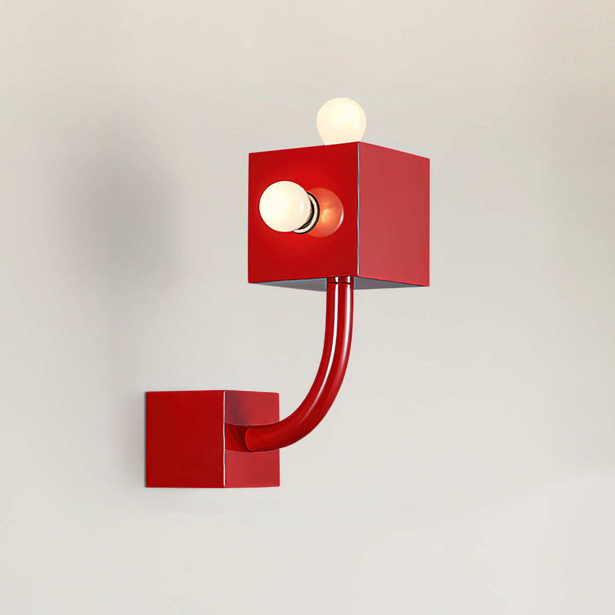 Axis Rode wandlamp