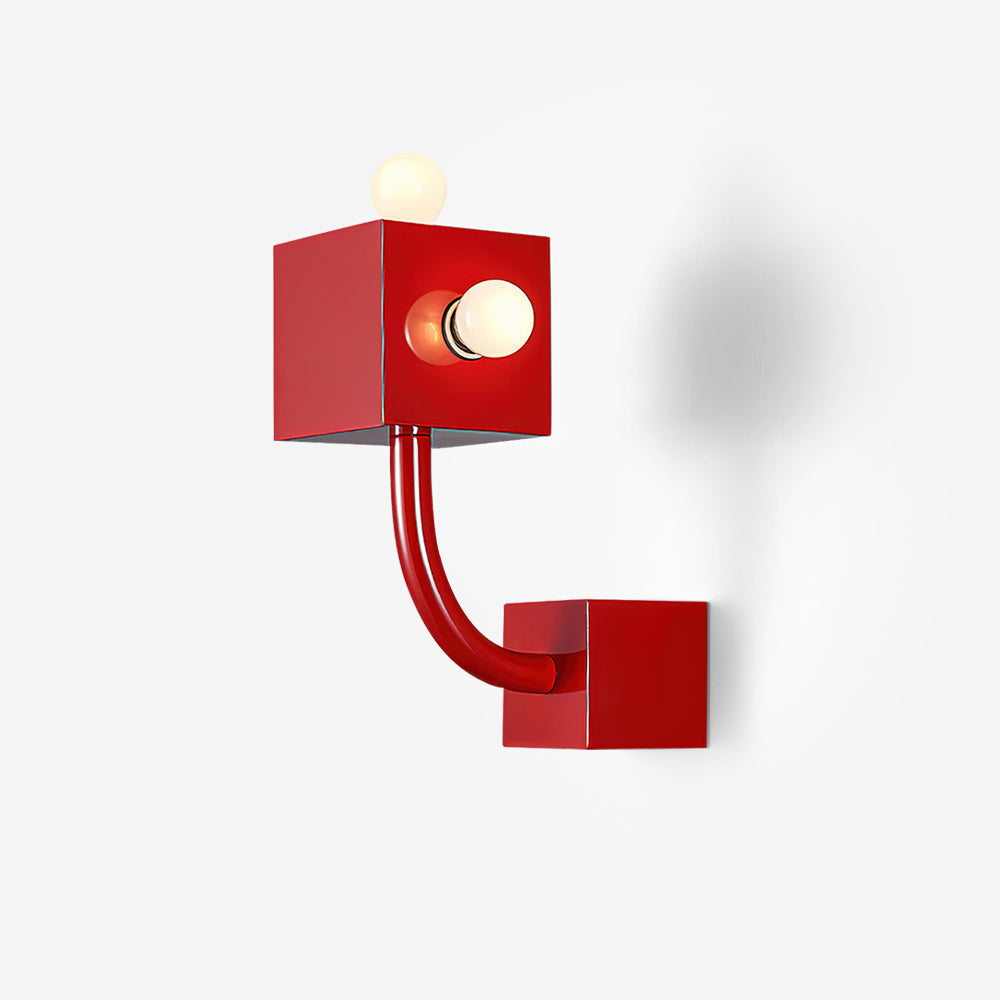 Axis Rode wandlamp