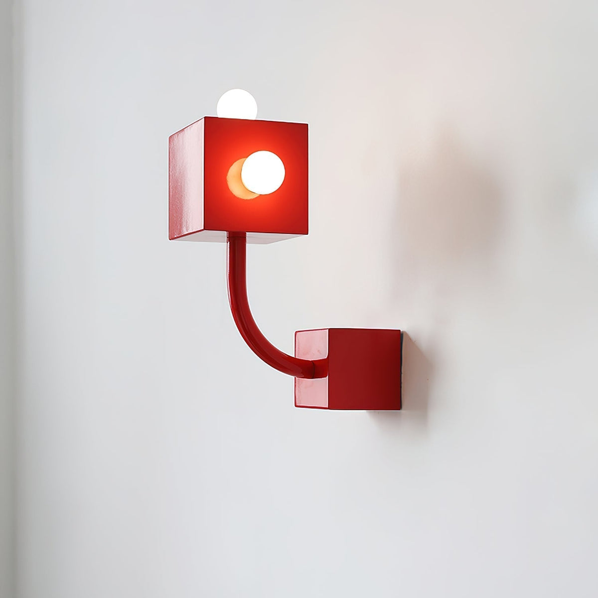 Axis Rode wandlamp