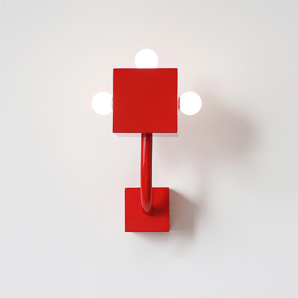 Axis Rode wandlamp