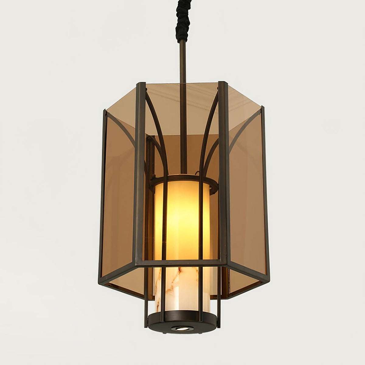 Sysila hanglamp van albast