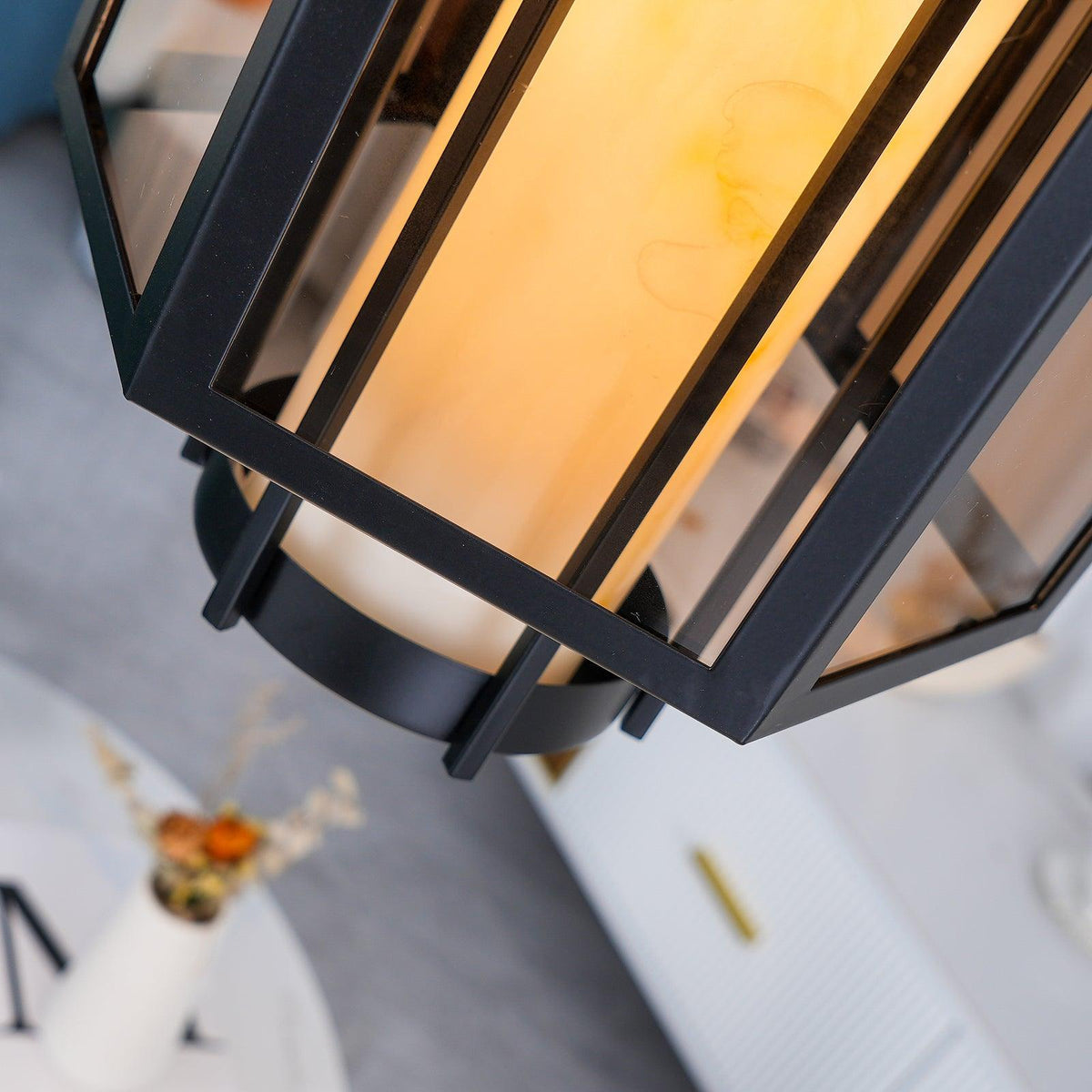 Sysila hanglamp van albast