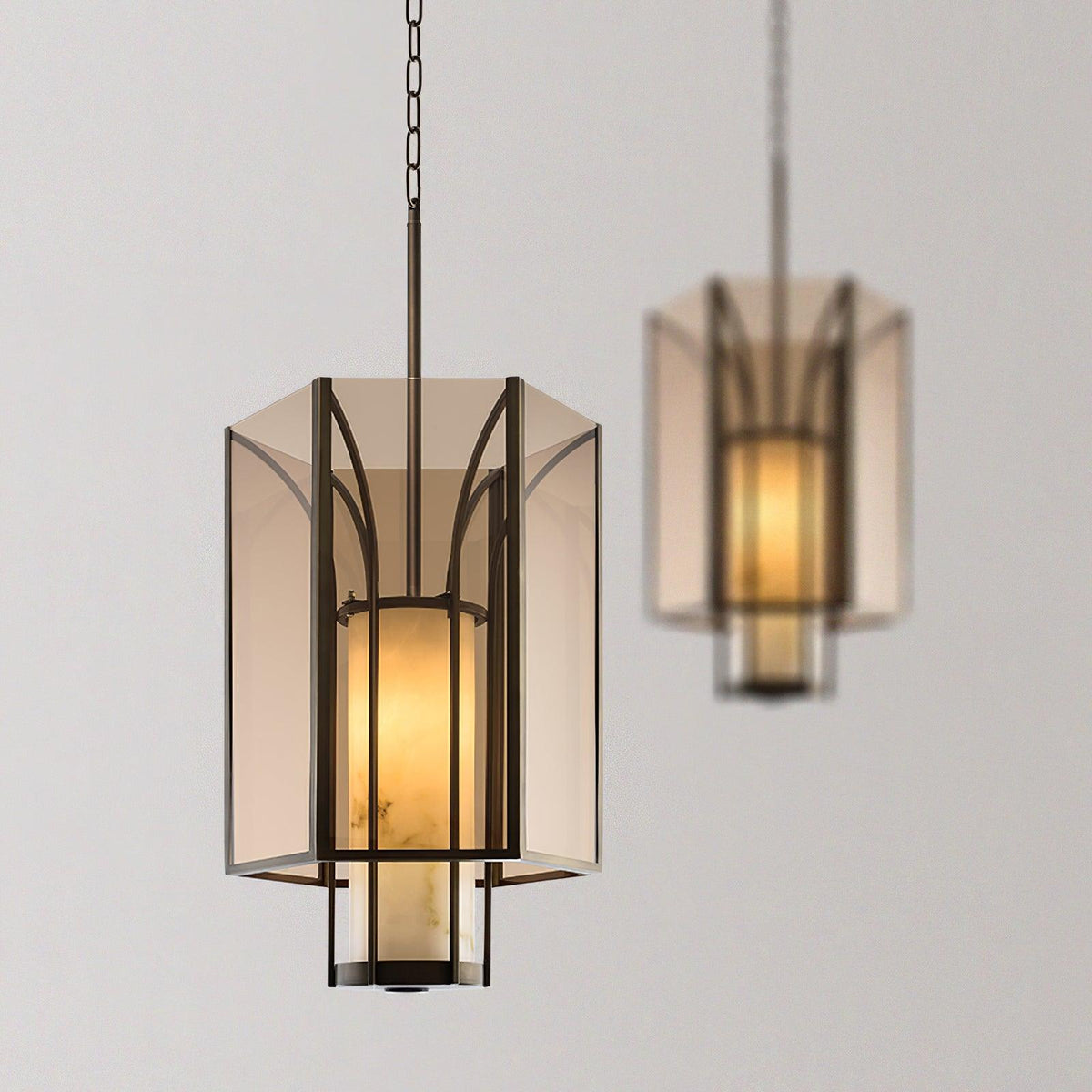 Sysila hanglamp van albast