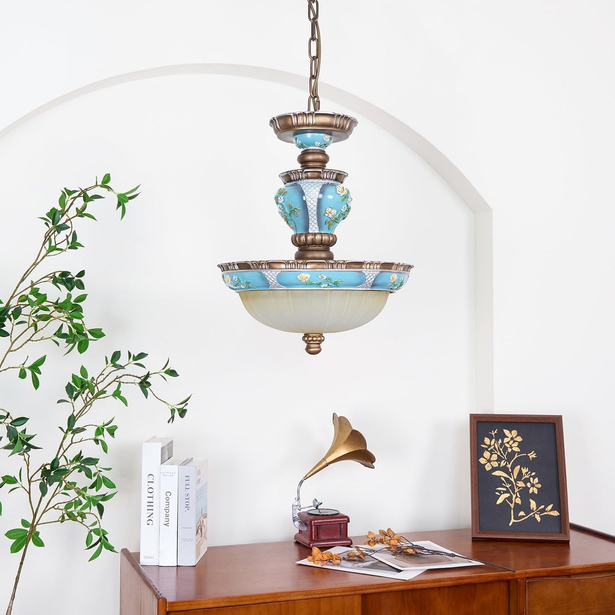 Galdo Retro hanglamp van hars
