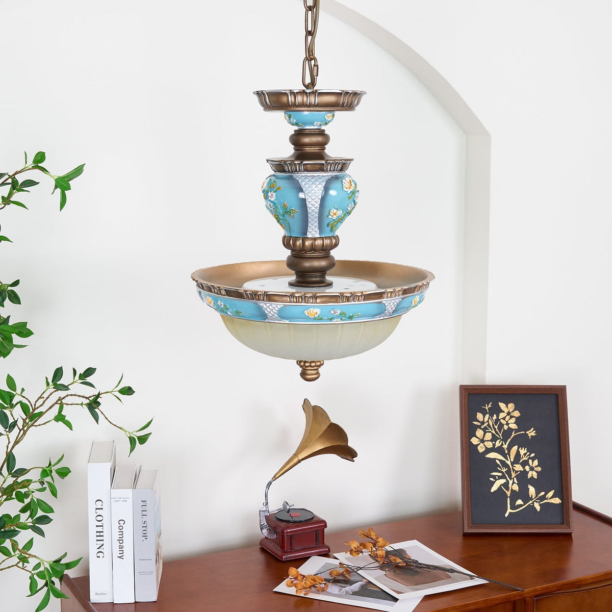 Galdo Retro hanglamp van hars